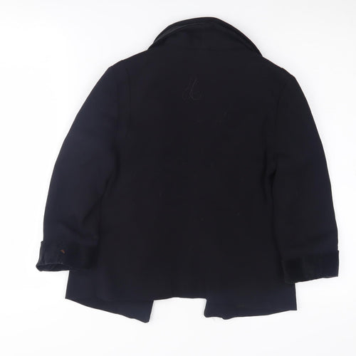 Cooperative Women's Black Blazer Shawl Collar Size S