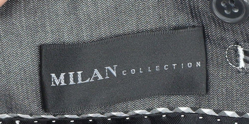 Milan Collection Grey Men's Blazer 44S Formal