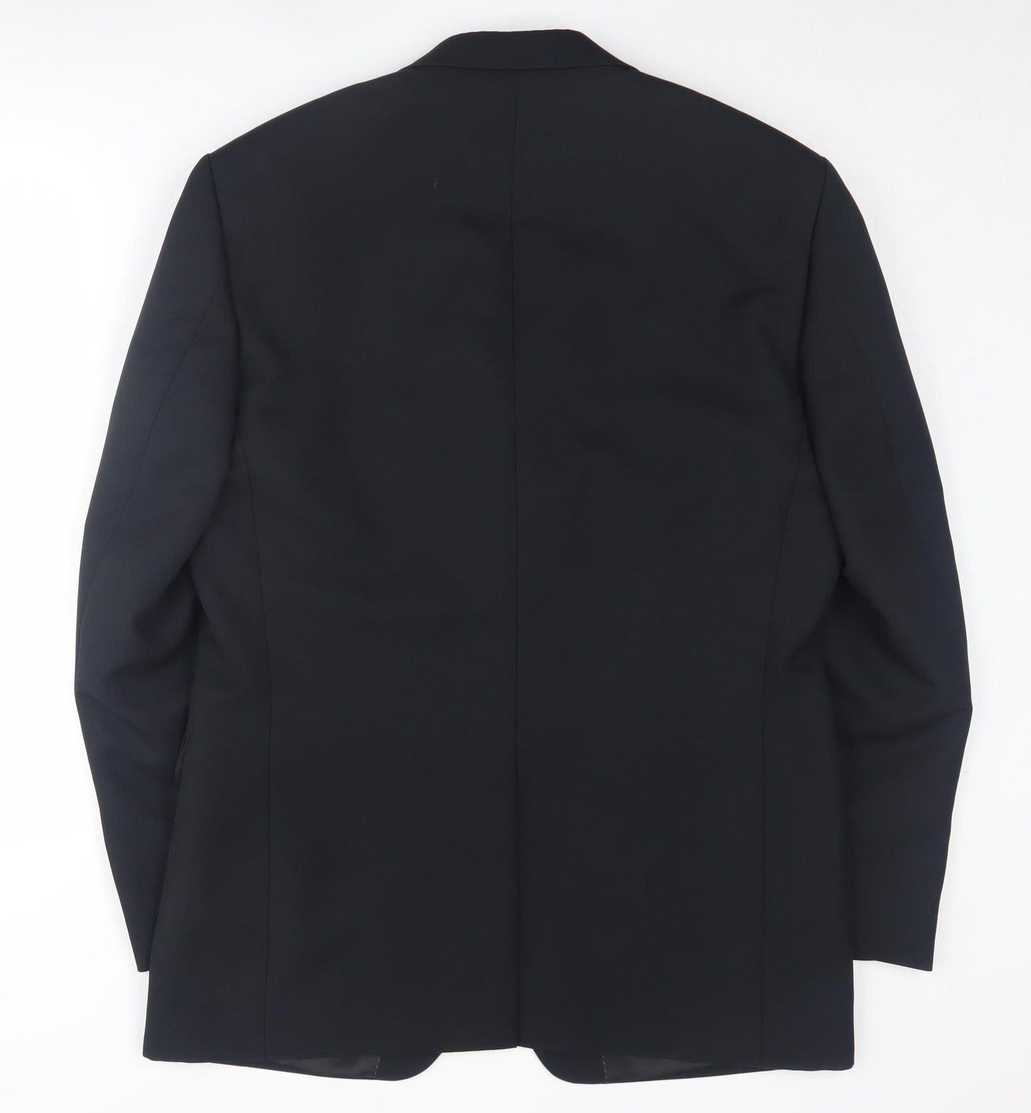 Greenwoods Men's Black Blazer, Size 40R, Formal Jacket