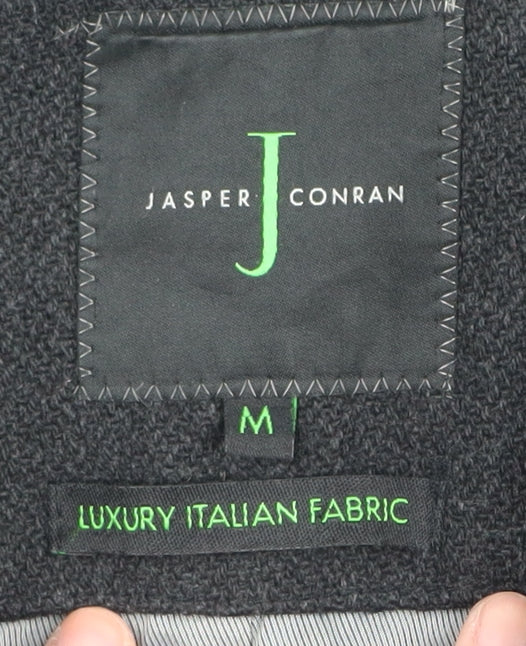 Jasper Conran Men's Black Medium Pea Coat