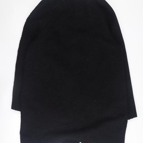 Marks and Spencer Women's Black Overcoat, Size 14, Wool Blend
