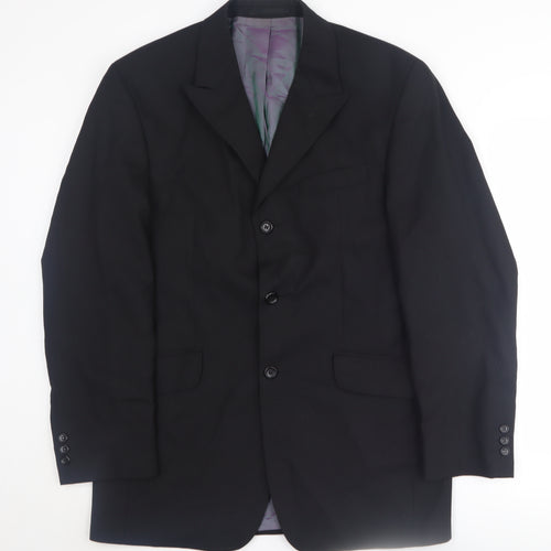 Karl Jackson Men's Black Suit Jacket 38 Regular