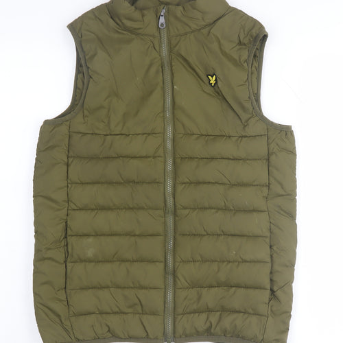 Lyle & Scott Boys Green Bodywarmer Jacket 12-13 Years