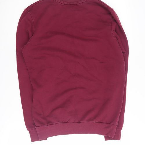 Hype Men's Red Graphic Print Pullover Sweatshirt M