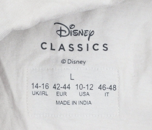 Disney Beige Lion King T-shirt Unisex L