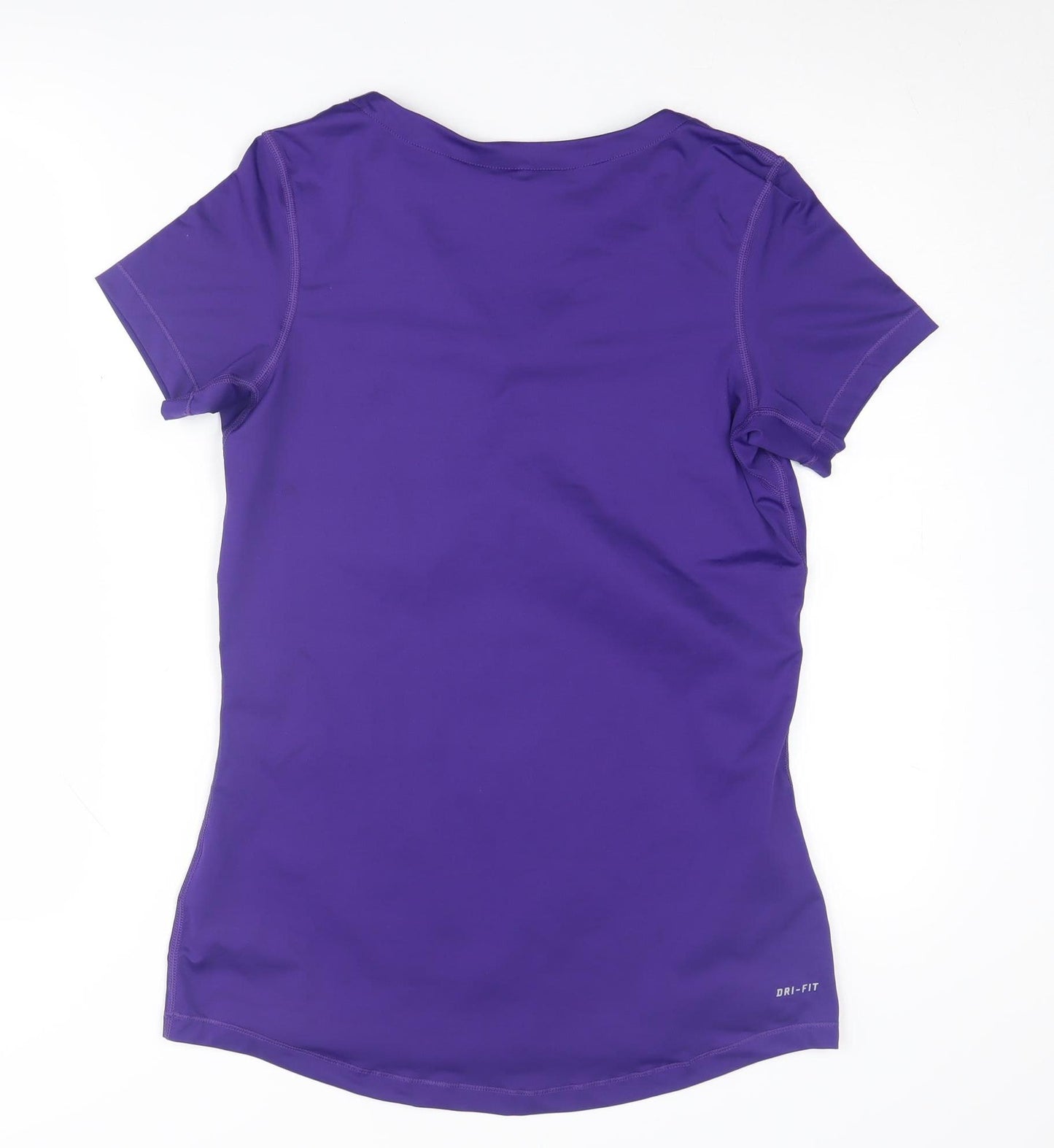 Nike Women's Purple Athletic T-Shirt, Size L