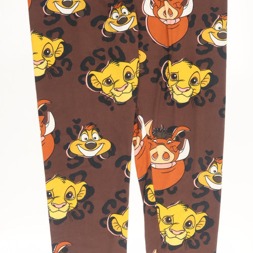 Disney The Lion King Women's Pyjama Pants, Brown, L