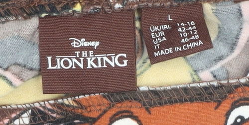 Disney The Lion King Women's Pyjama Pants, Brown, L