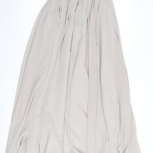 Cocomelody Women's Beige Maxi Dress Formal Size 6