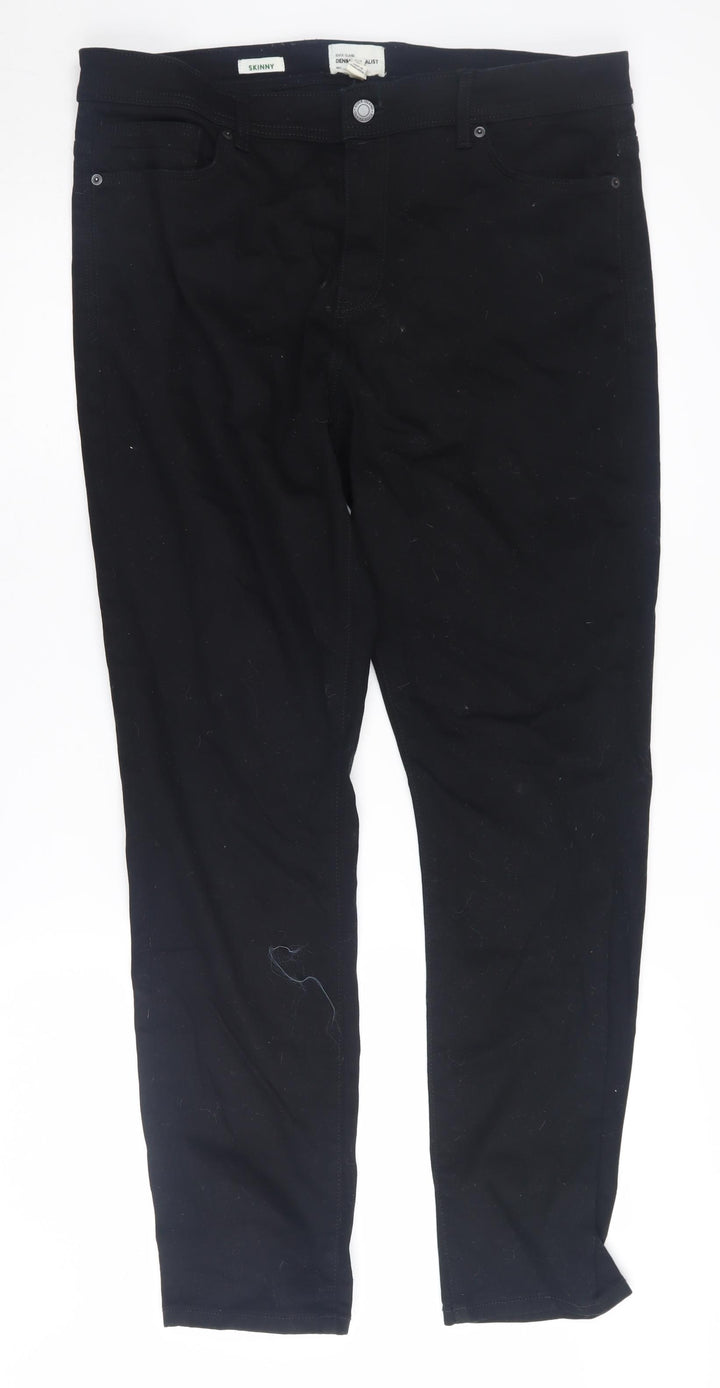 River Island Women's Black Skinny Jeans Size 8