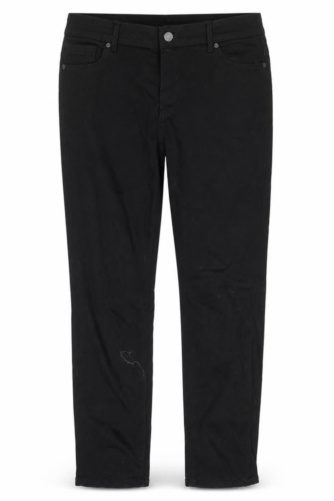 Front view of River Island Women's Black Skinny Jeans, size 8