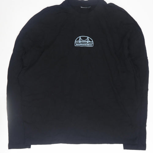 ASOS DESIGN Black Long Sleeve T-Shirt M - San Francisco