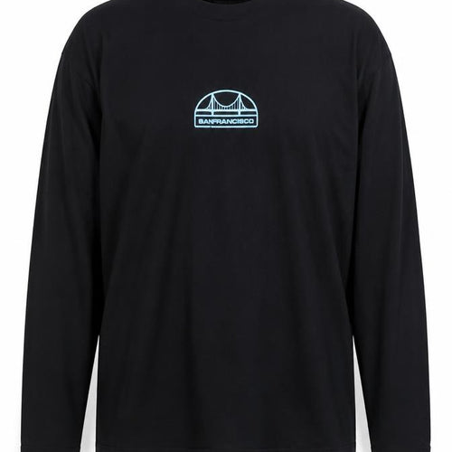 ASOS DESIGN Black Long Sleeve T-Shirt M - San Francisco