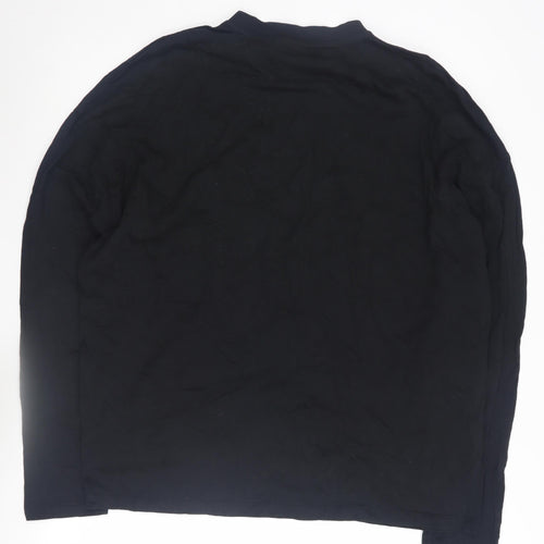 ASOS DESIGN Black Long Sleeve T-Shirt M - San Francisco