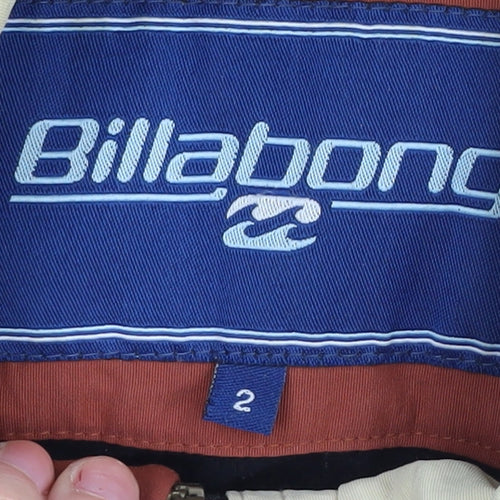 Billabong Women's Brown Jacket Size 2 with Logo