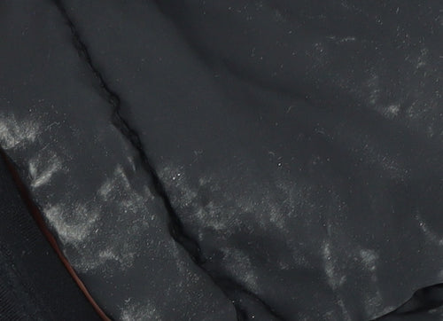 ONLY Women's Black Long Hooded Padded Waistcoat S