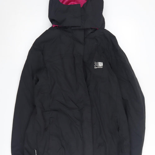 Karrimor Women's Black Hooded Jacket Size 14