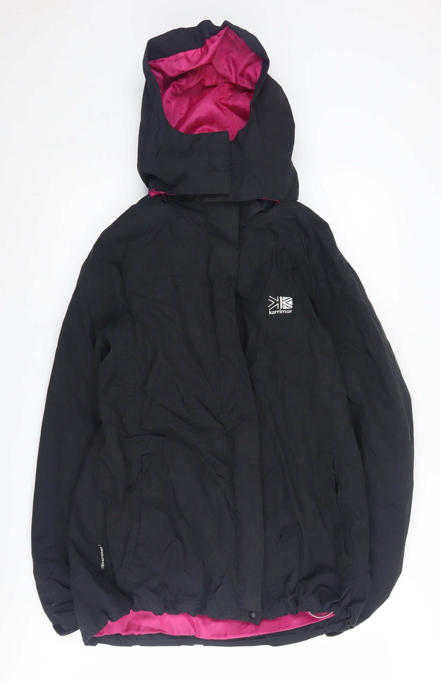 Karrimor Women's Black Hooded Jacket Size 14