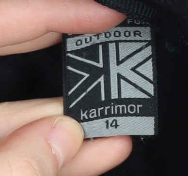 Karrimor Women's Black Hooded Jacket Size 14