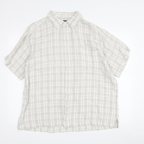 G.H. Bass & Co. Men's Multicoloured Plaid Shirt L