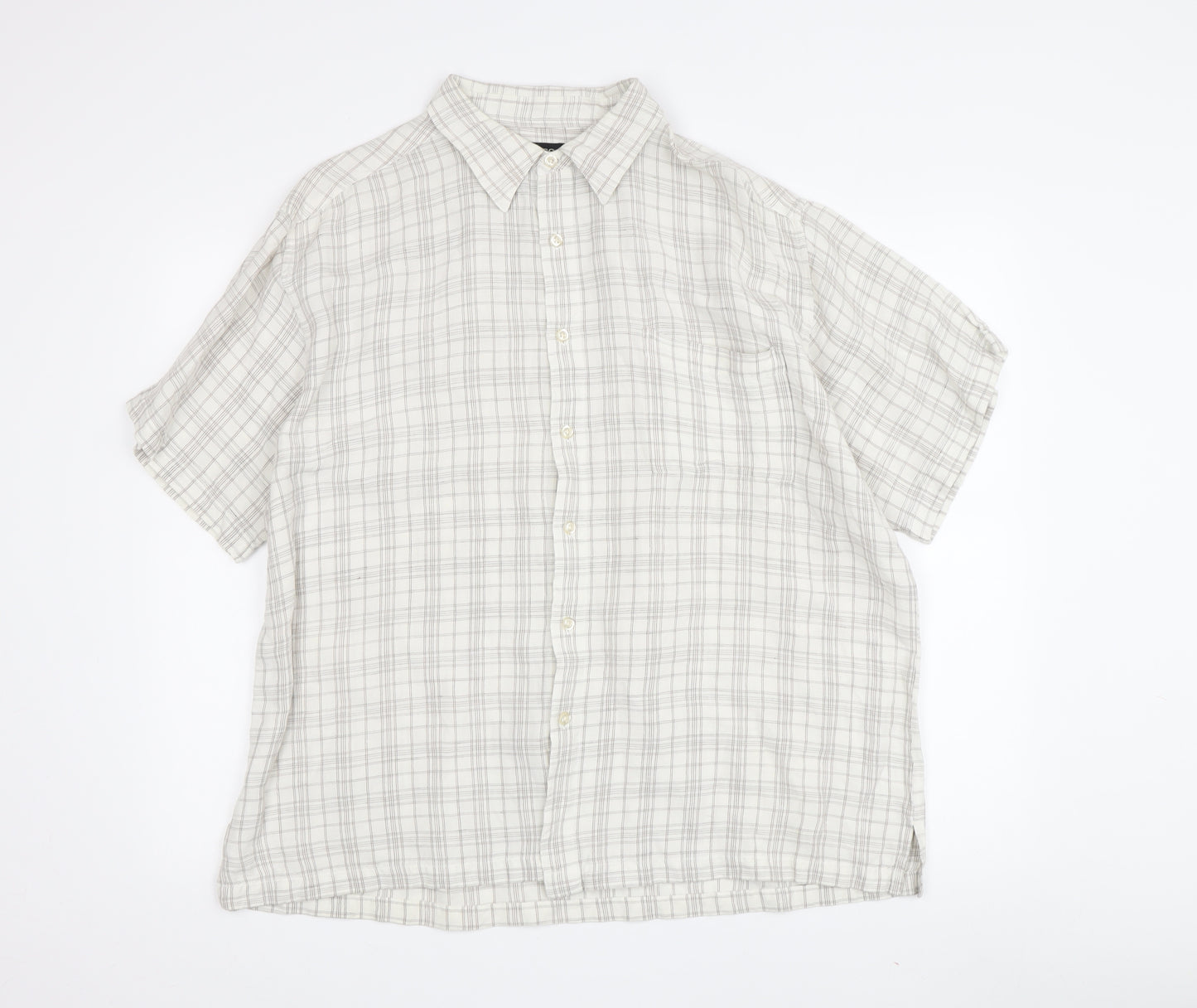 G.H. Bass & Co. Men's Multicoloured Plaid Shirt L