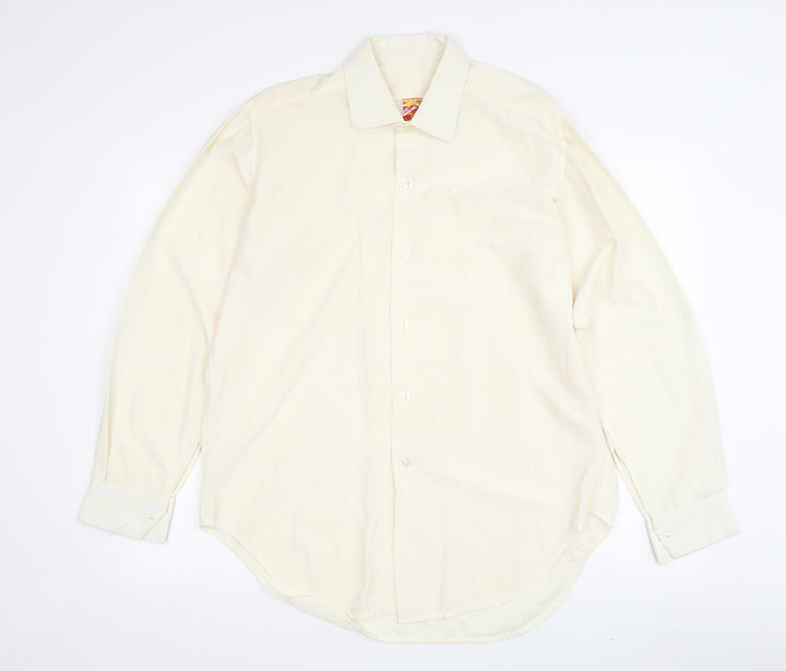 Velesco Women's Ivory Button-Up Shirt Classic 16