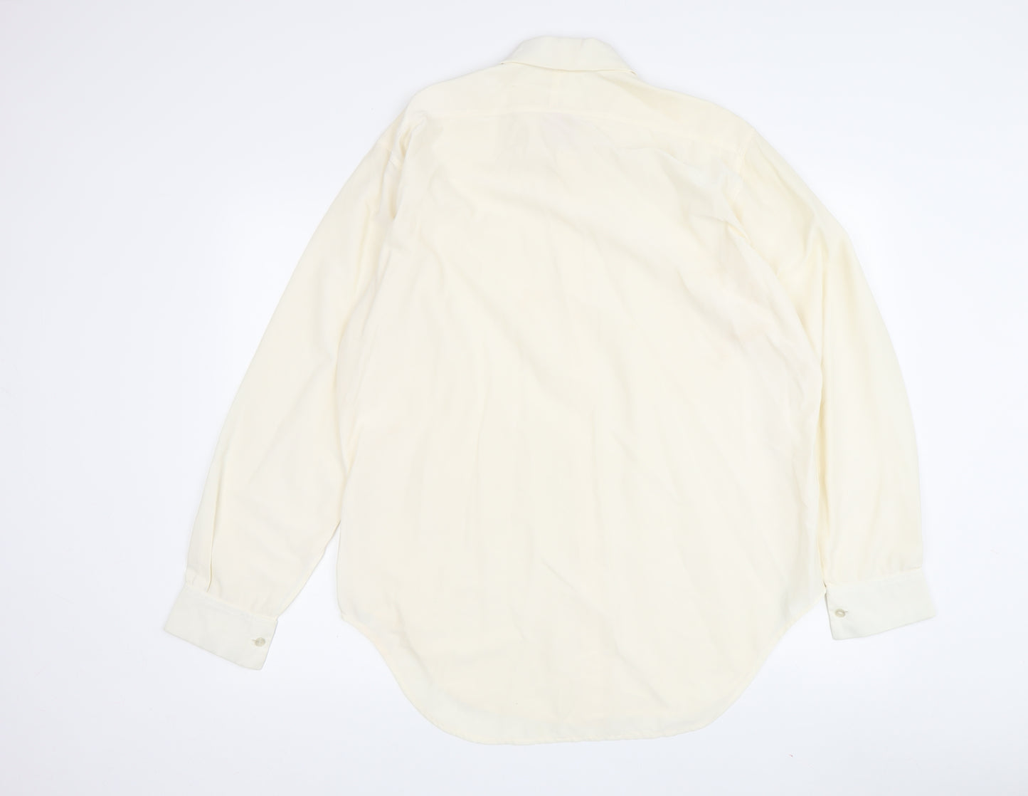 Velesco Women's Ivory Button-Up Shirt Classic 16
