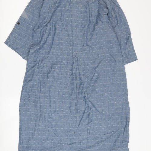 Nomads Women's Blue Button Dress Size 12