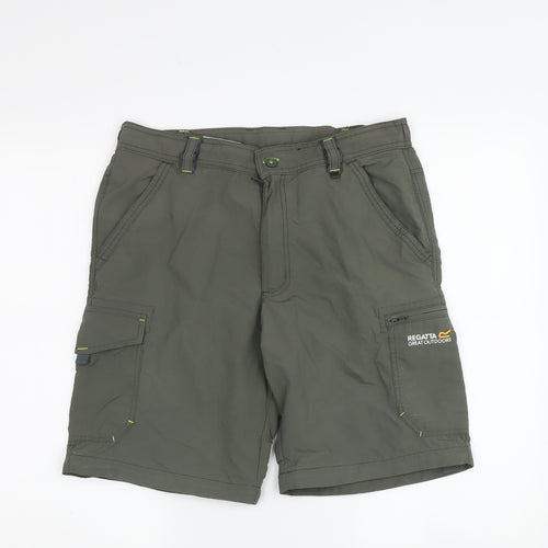 Regatta Men's Green Cargo Shorts, Size 32, Outdoor
