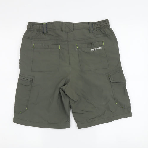 Regatta Men's Green Cargo Shorts, Size 32, Outdoor