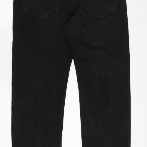 Marks and Spencer Men’s Black Straight Jeans Size 32