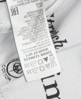 Marks and Spencer Men’s Black Straight Jeans Size 32