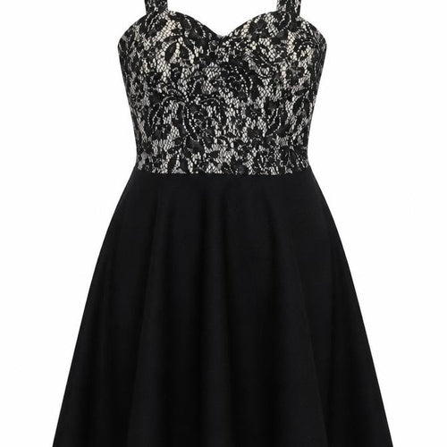 Quiz Women's Black Strappy Sleeveless Cocktail Dress