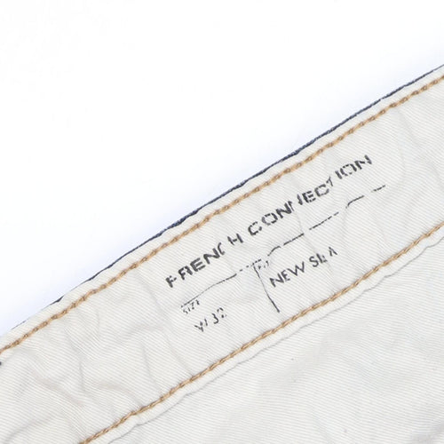 French Connection Men's Blue Straight Jeans