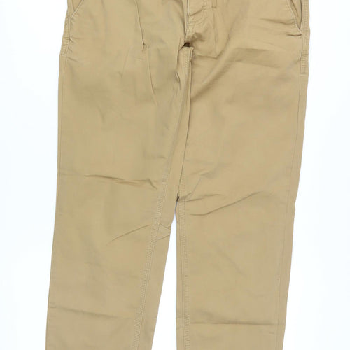 Next Men's Beige Chino Trousers, Size 32, Casual