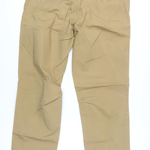 Next Men's Beige Chino Trousers, Size 32, Casual