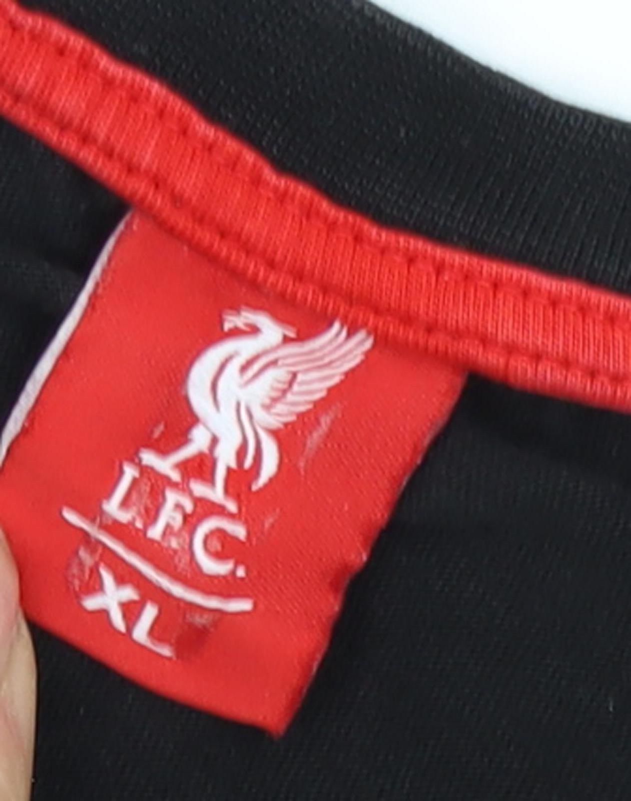 LFC Men's Black XL Sports T-Shirt with Logo