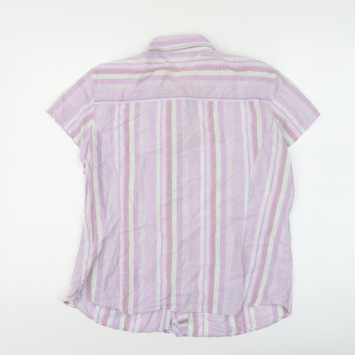 Maine New England Women's Multicoloured Button-Up Shirt Size 16