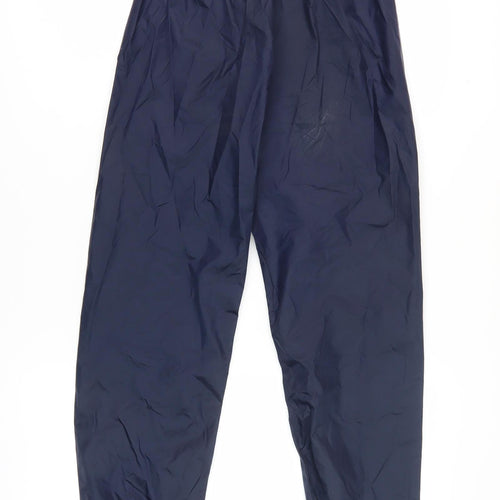 Quechua Boys Blue Rain Trousers Size 12 for Hiking