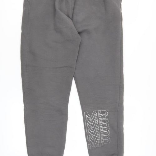 Unisex MP Grey Jogger Trousers XS Elastic Waist