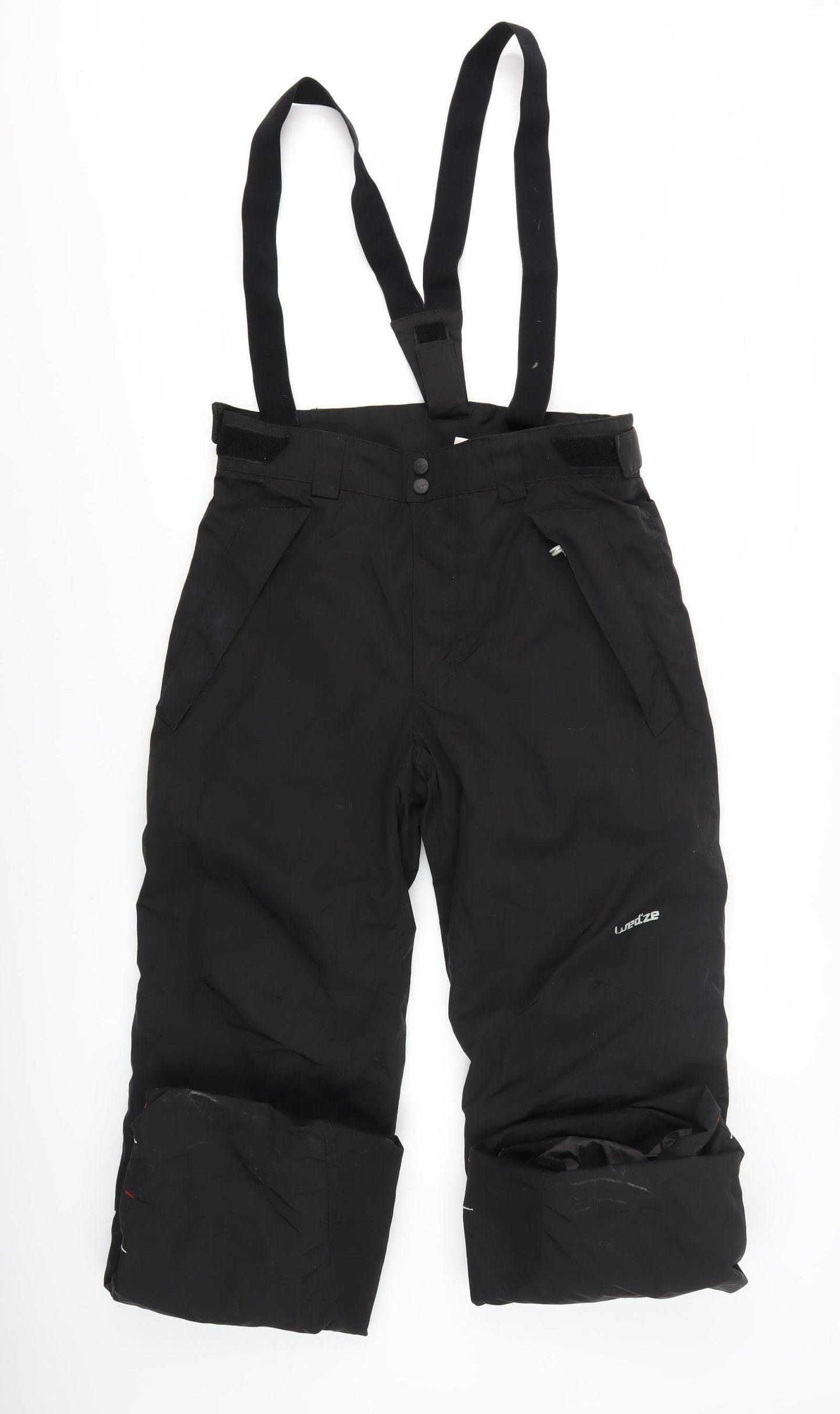 Wedze Men's Black Snow Pants M Insulated Ski Trousers