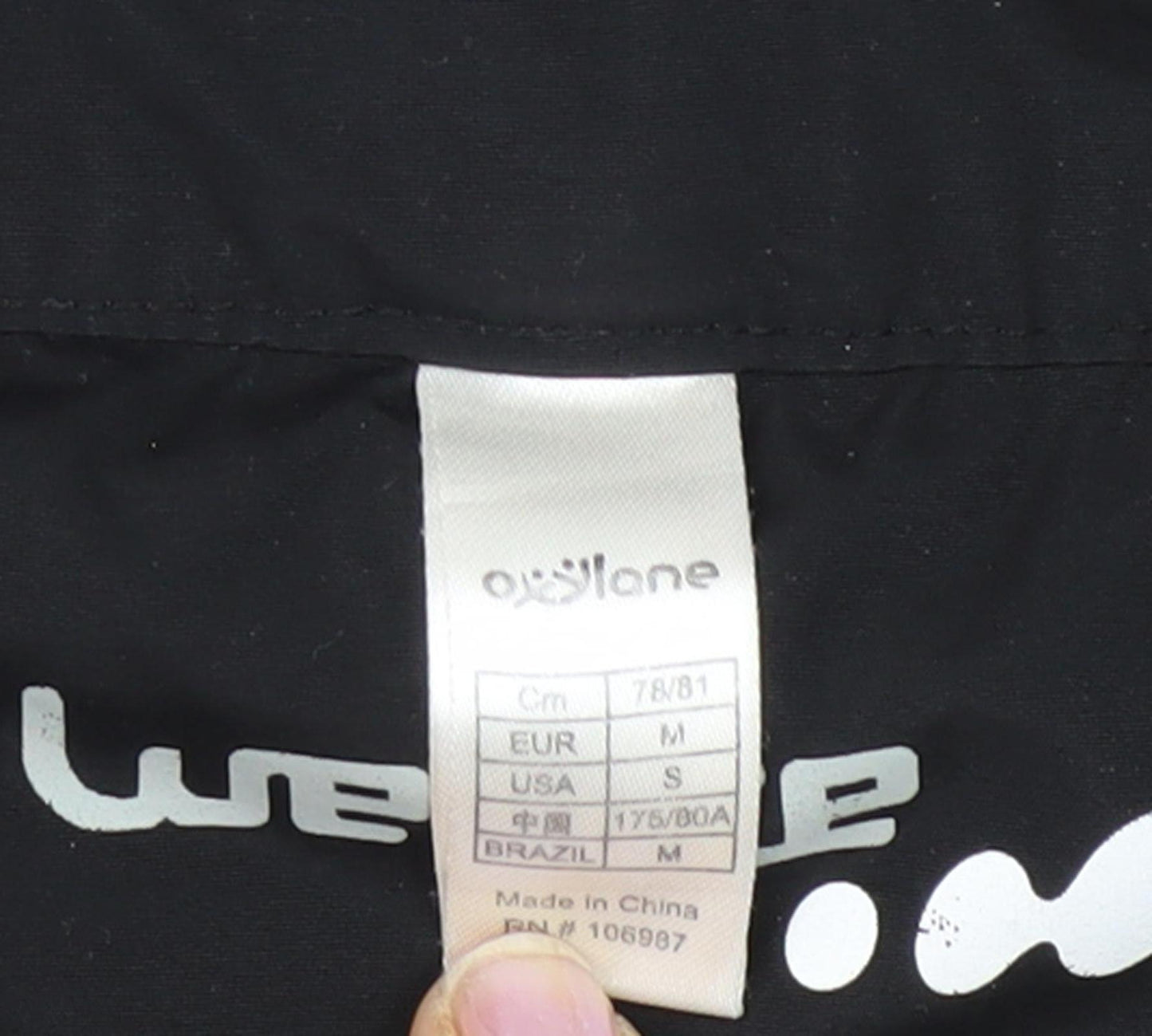 Wedze Men's Black Snow Pants M Insulated Ski Trousers