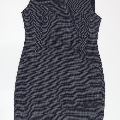 Jaeger Women's Black Sheath Dress Size 14