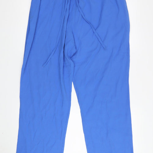 Damart Women's Blue Relaxed Trousers Size 18