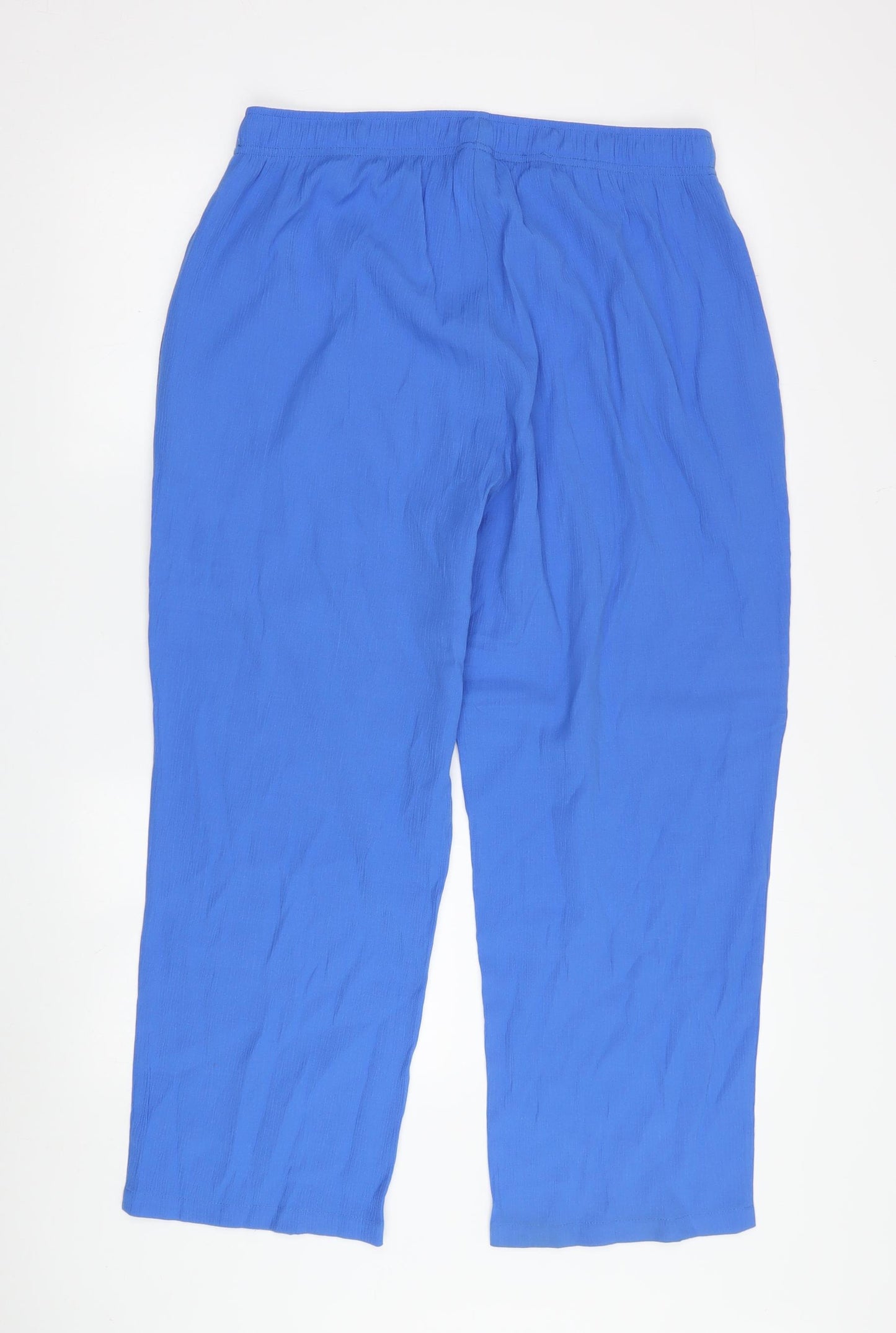 Damart Women's Blue Relaxed Trousers Size 18