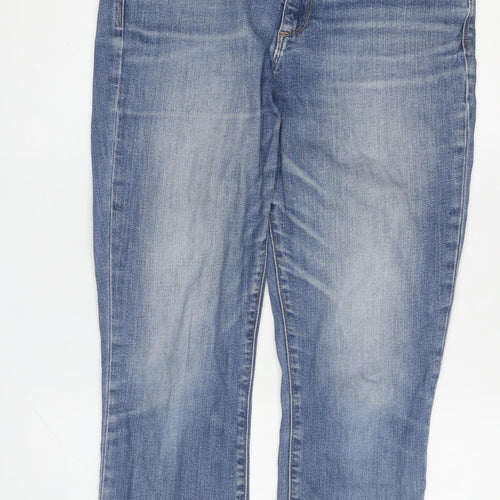 Gap Women's Blue Ankle Slim Jeans, Size 12, Stretch Denim