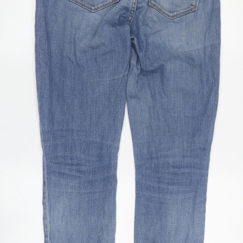 Gap Women's Blue Ankle Slim Jeans, Size 12, Stretch Denim