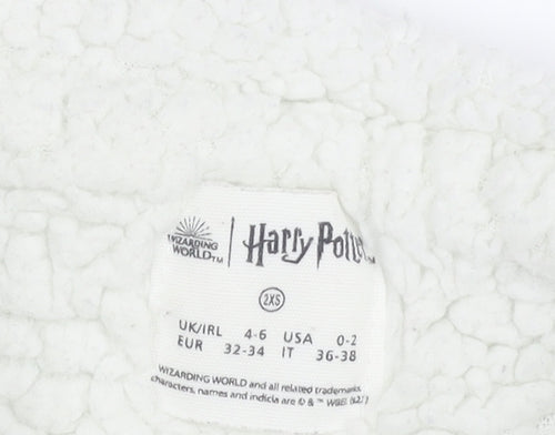 Harry Potter Teens White Fleece Pyjama Top 2XS