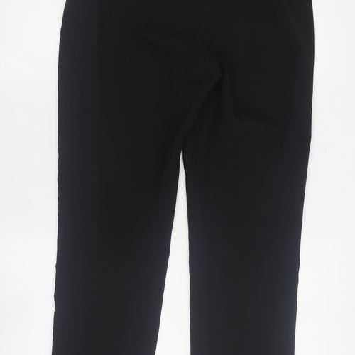 ASOS DESIGN Women's Black Straight Trousers XS