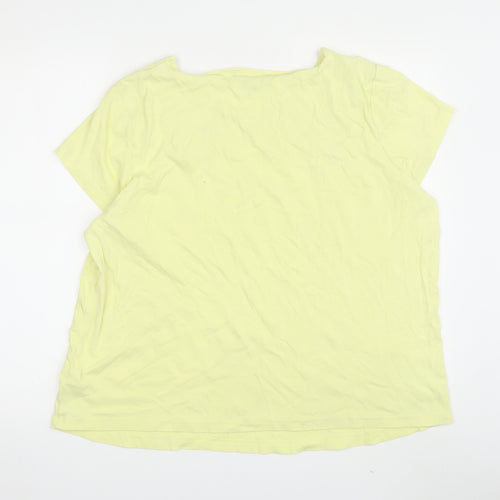Maine New England Women's Yellow T-Shirt Size 22